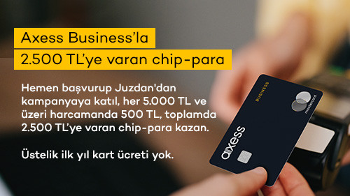 Şimdi Axess veya Wings Business sahibi olanlar 2.500 TL’ ye varan chip para kazanıyor